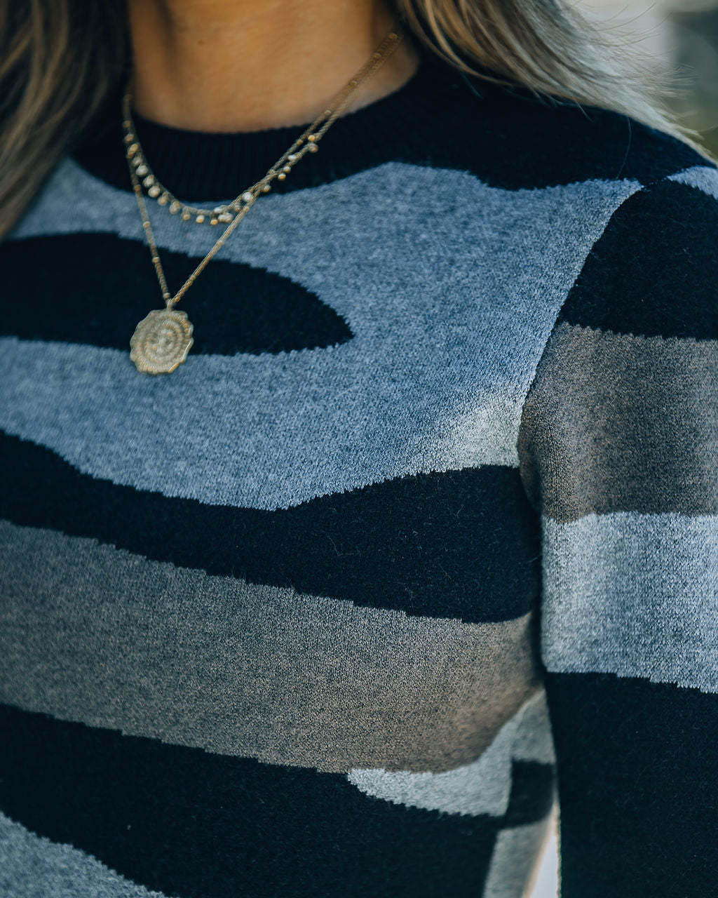 Camo Frani Knit Sweater Dress