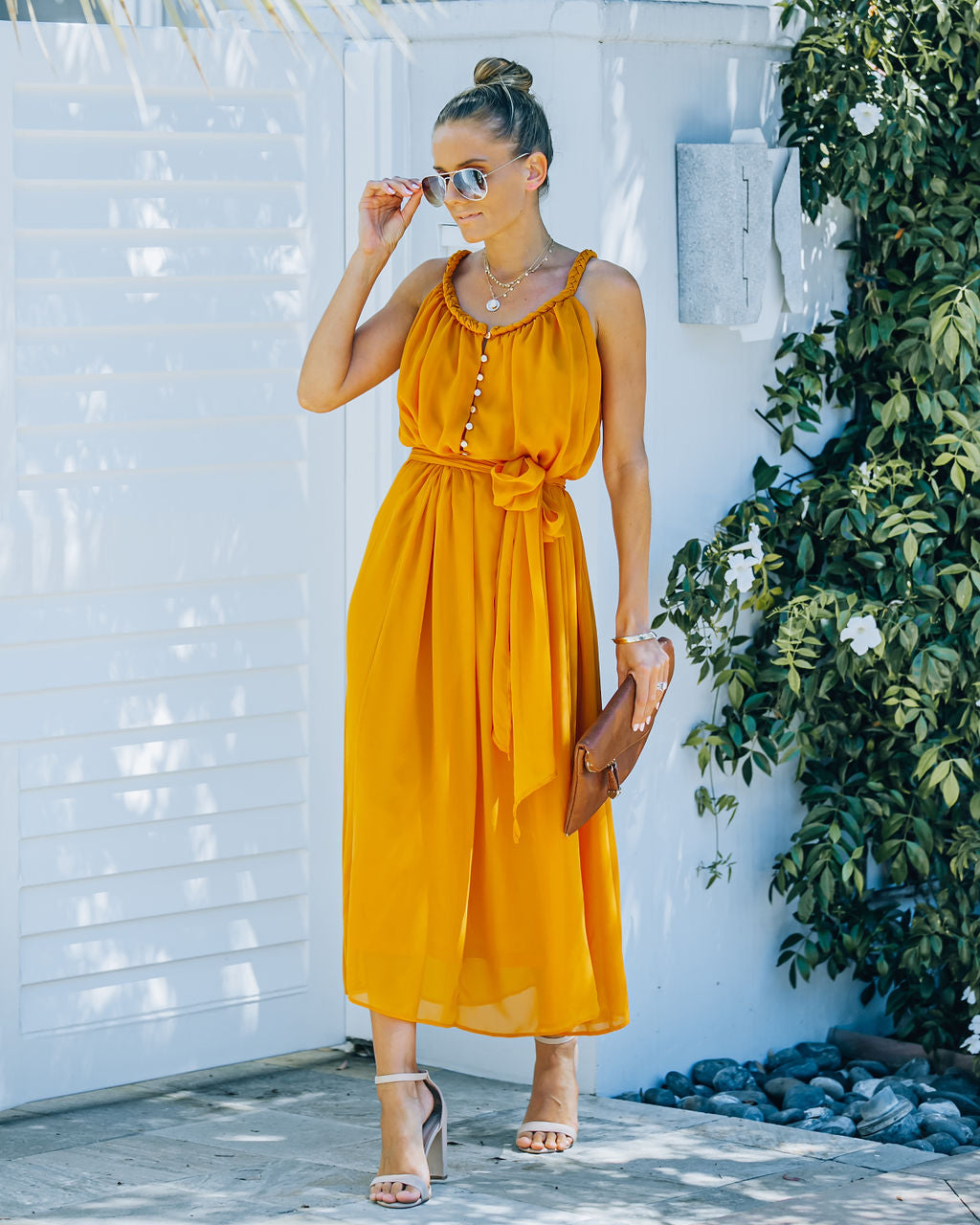 Lotus Sacred Braided Midi Dress