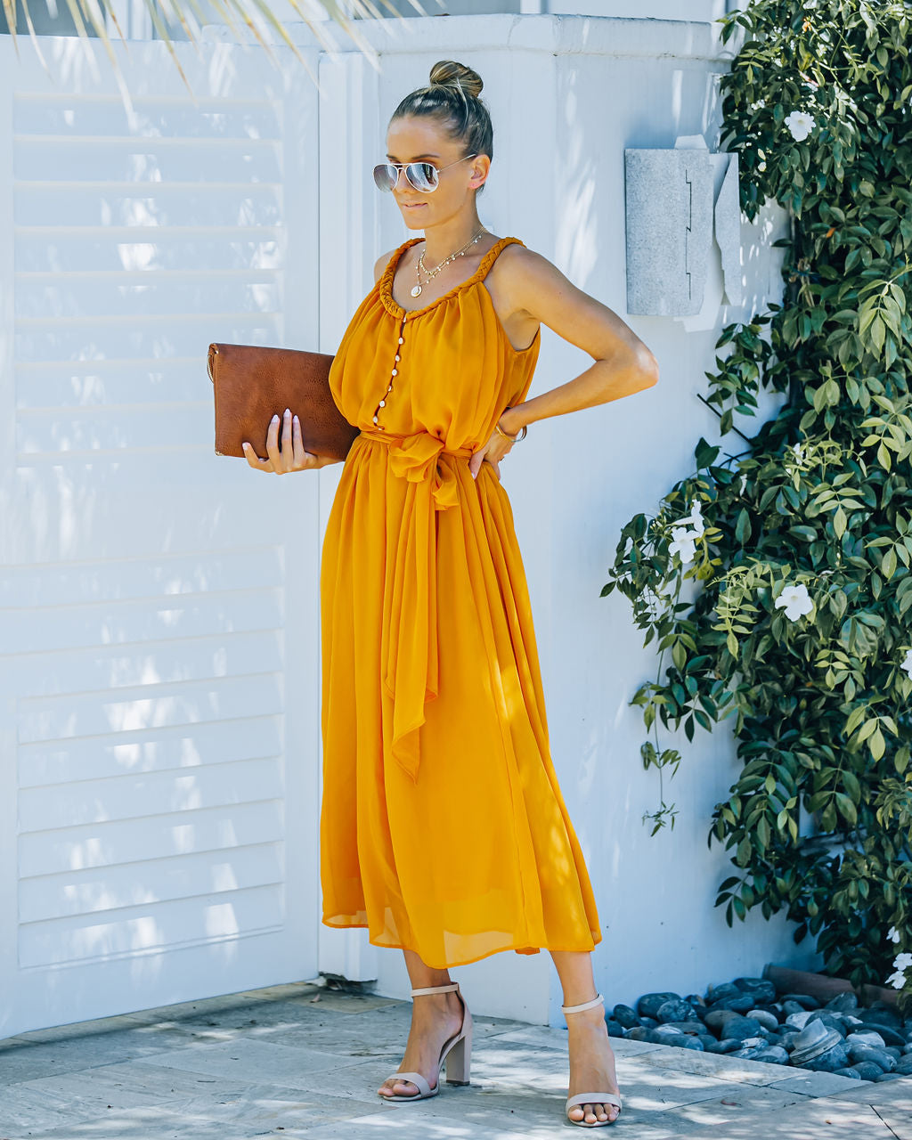 Lotus Sacred Braided Midi Dress