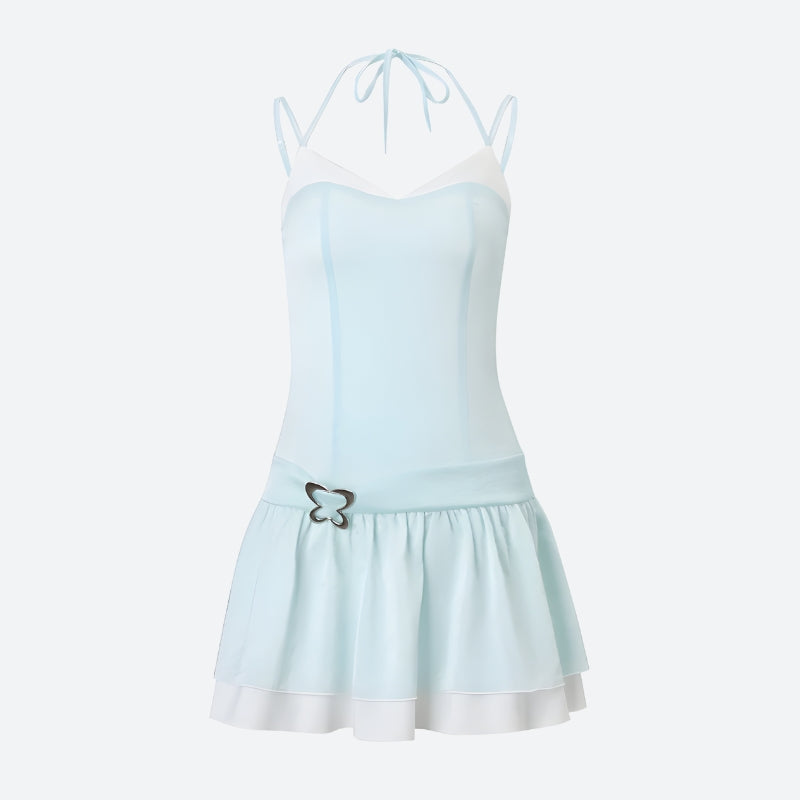 Butterfly Fairycore Mini Dress