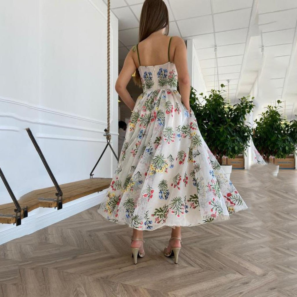 Kissnovaa - Bloom Lace A Line Prom Dresses