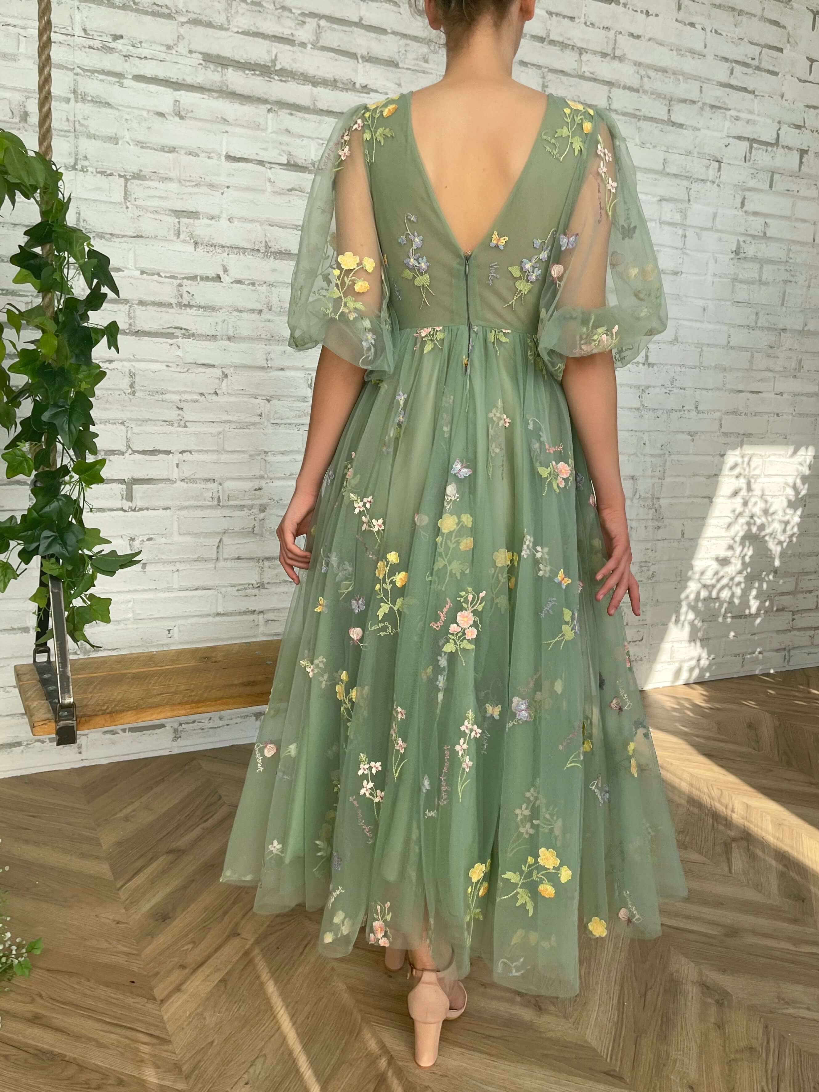 Meadow Flourishing Midi Dress