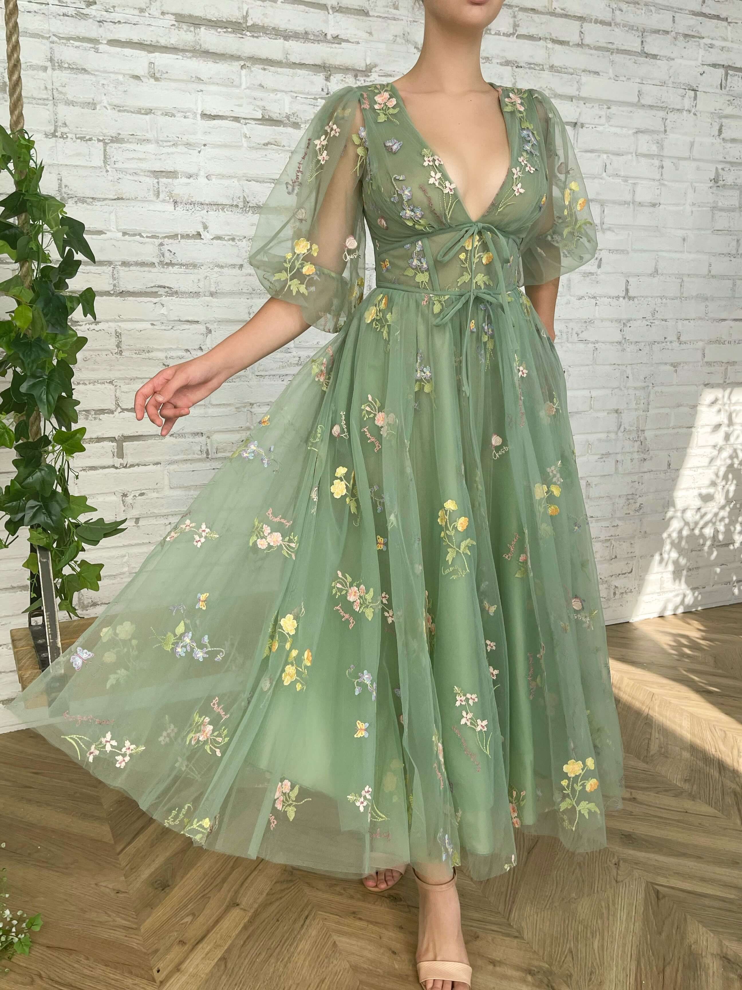 Meadow Flourishing Midi Dress
