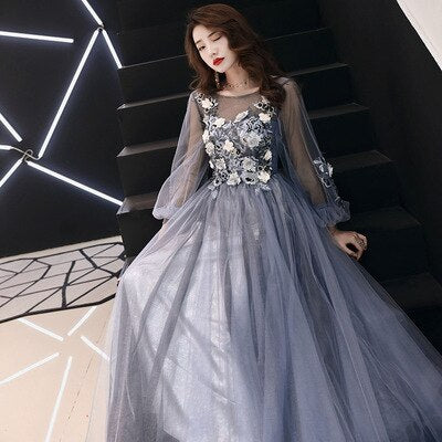 Kissnovaa - Green Fantasy Fairy Prom Dresses Summer Wedding Dresses