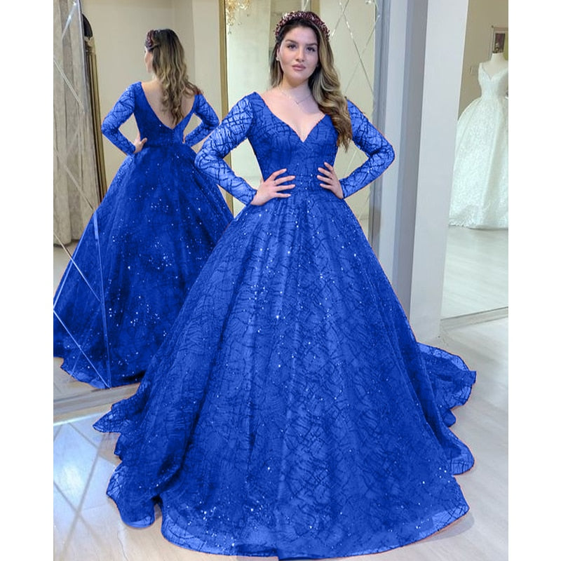 Kissnovaa - Green Shinny Wedding Party Dresses