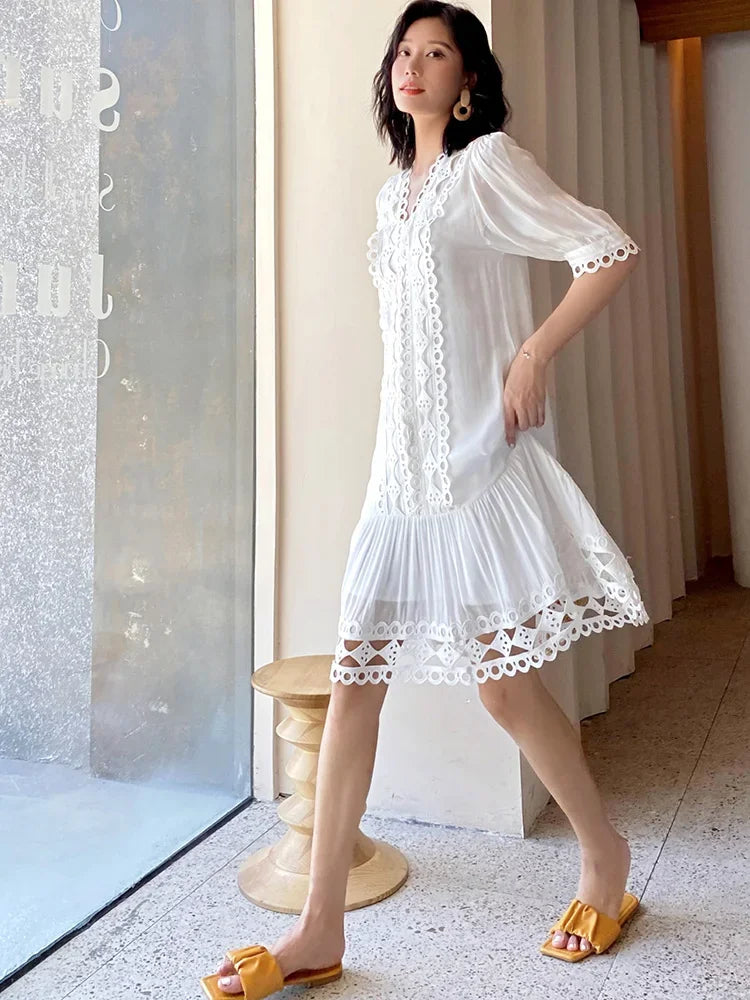 Holiday Summer Long Dress Vocation Beach Ladies New Midi Dress