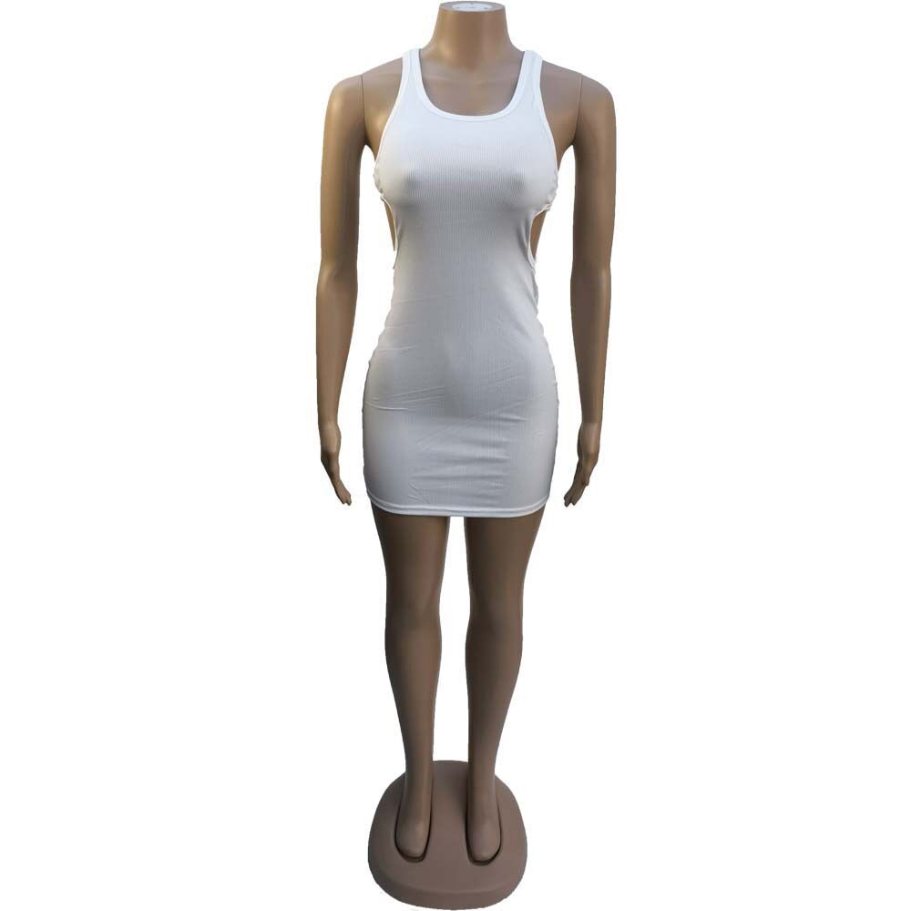 Dress Mini Summer Plain White Black T Shirt Dresses For Women