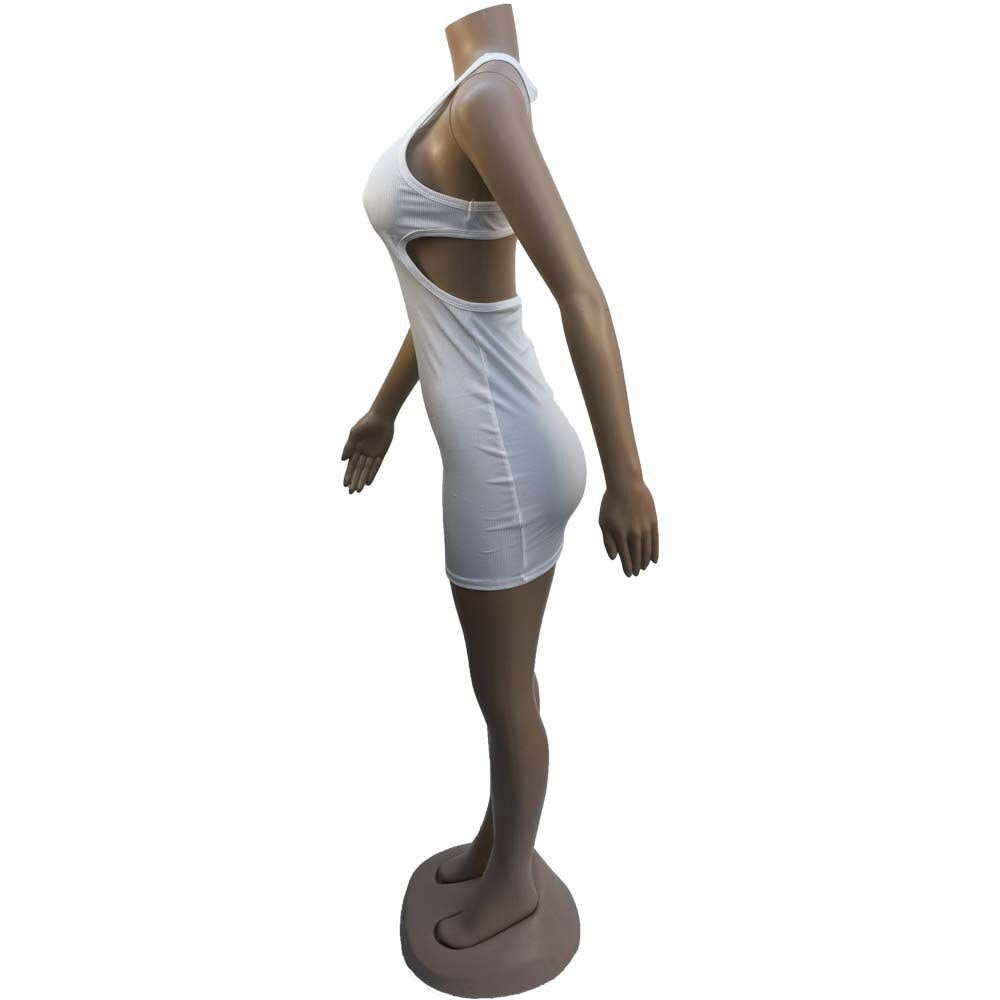 Dress Mini Summer Plain White Black T Shirt Dresses For Women