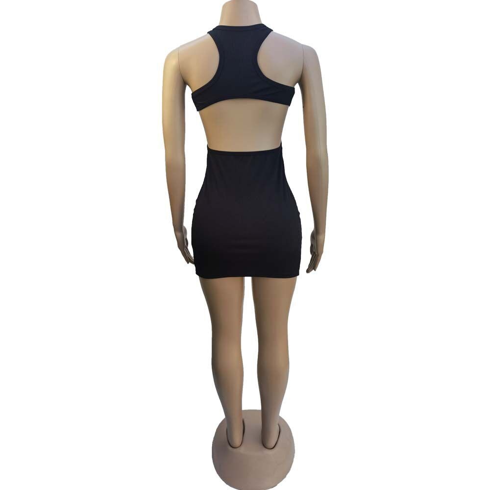 Dress Mini Summer Plain White Black T Shirt Dresses For Women