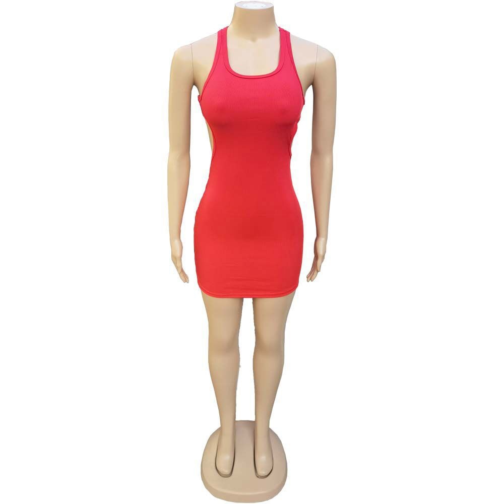 Dress Mini Summer Plain White Black T Shirt Dresses For Women