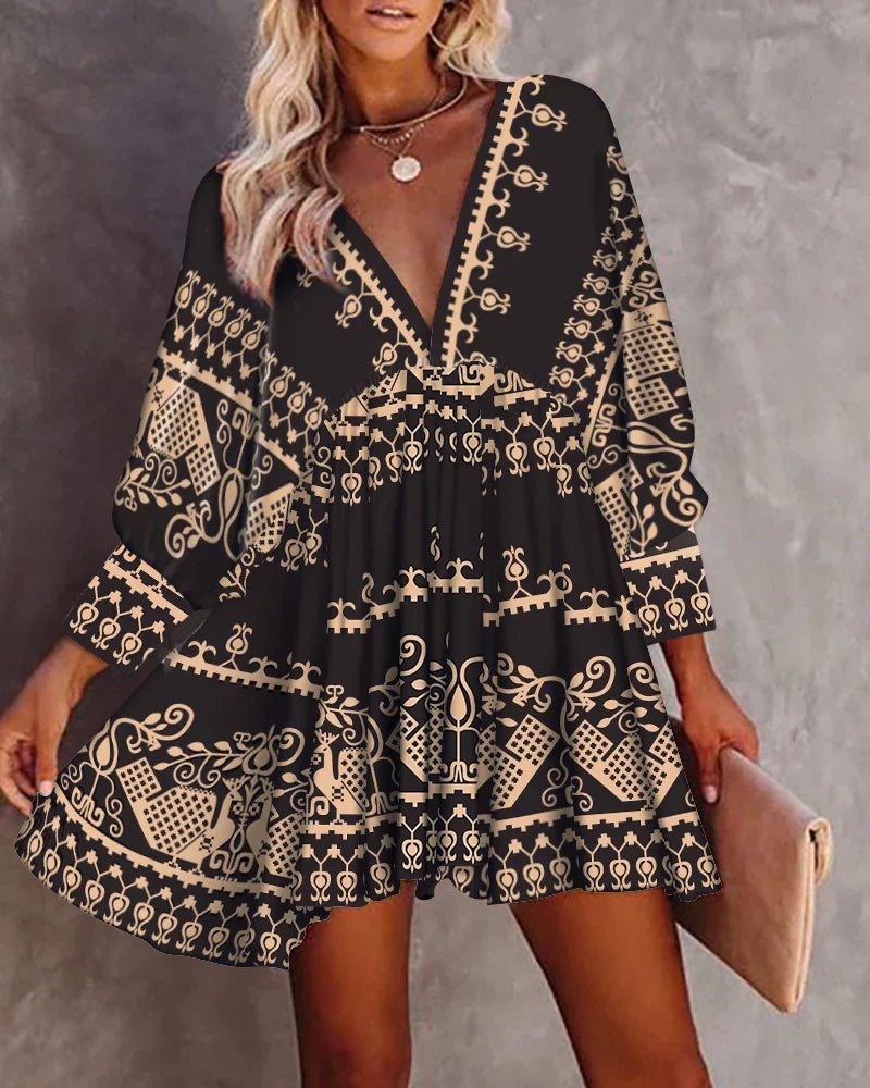 Statement Yesenia Mini Dress Chic Silhouette Collection