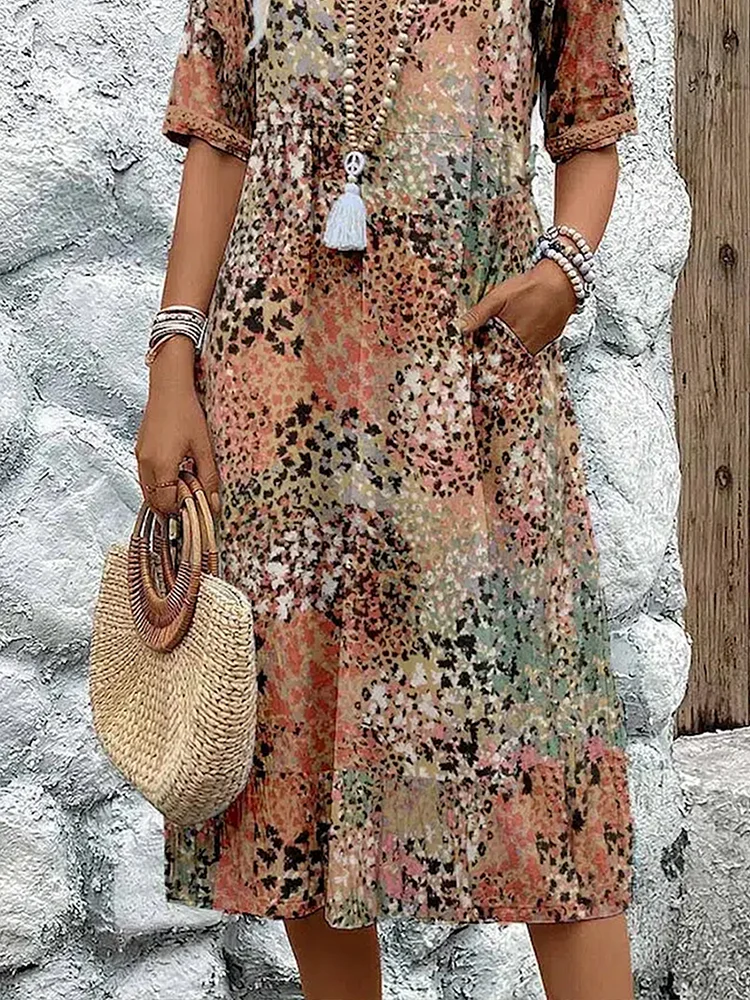 Felicia Chic Womens Maxi Dress with Relaxed Fit and Streetwear Style