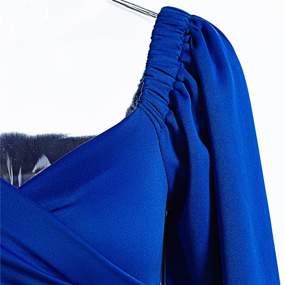 Classic Christmas Evening Sophisticated Date Office Party Midi Dress