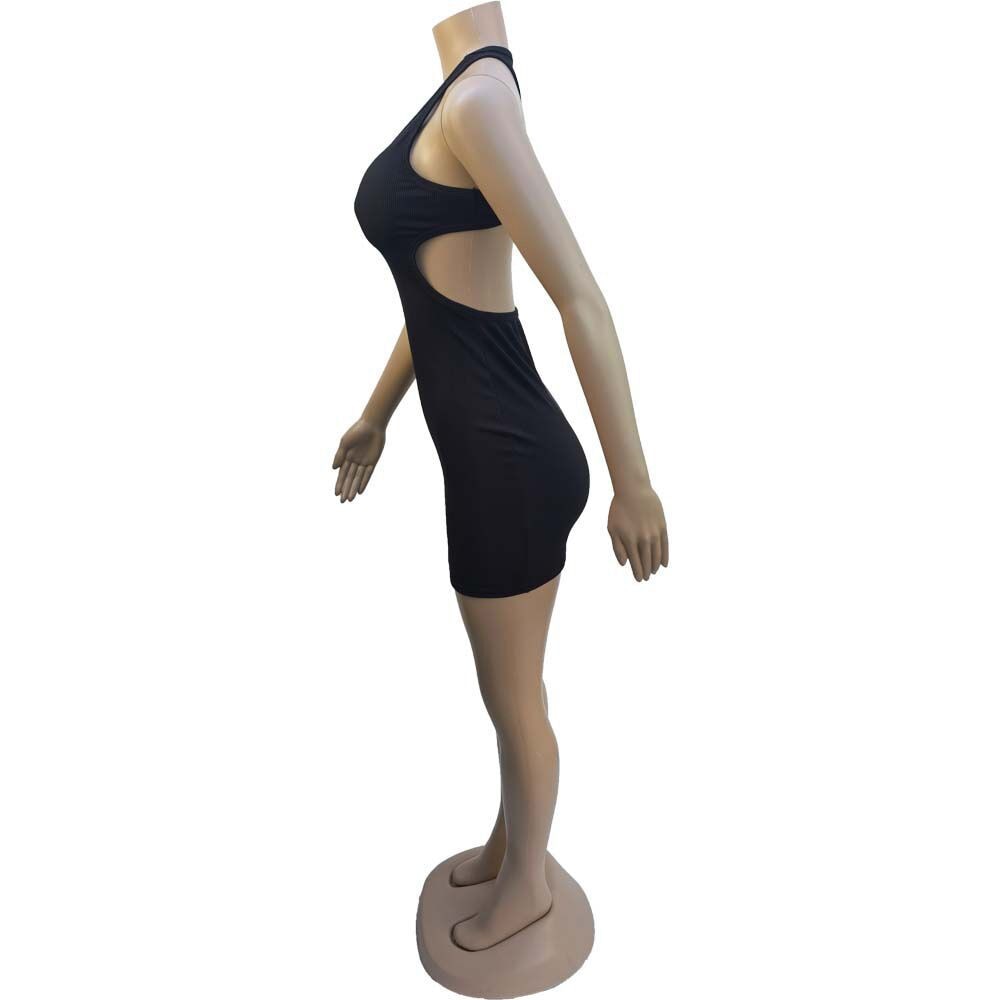 Dress Mini Summer Plain White Black T Shirt Dresses For Women