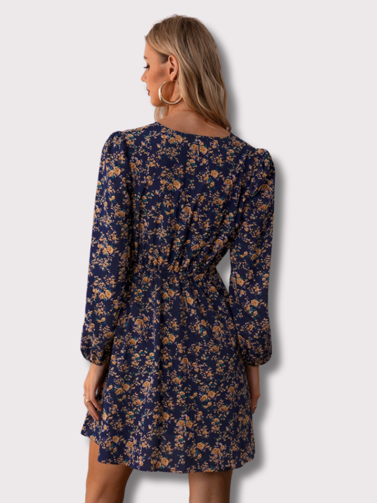 Paloma Minimalist Bloom Mini Dress Designer Edit