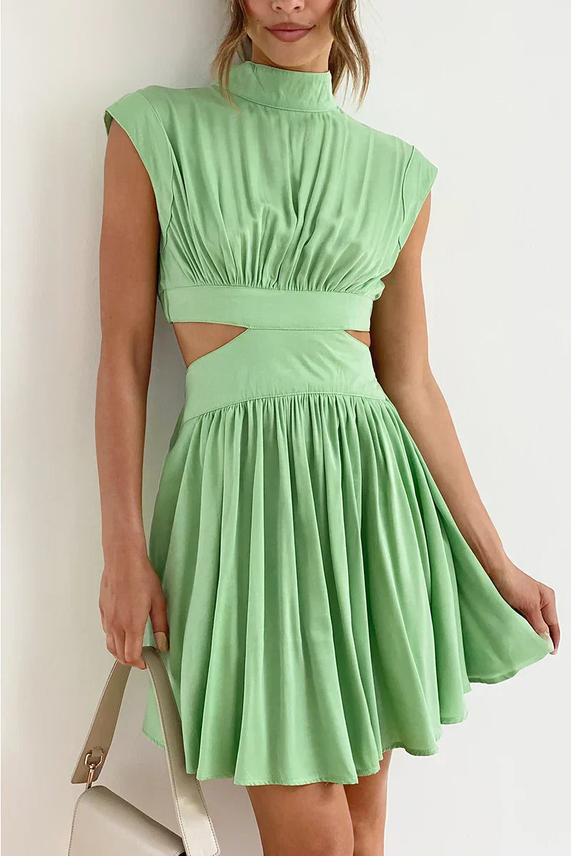 Timeless Denisse Mini Dress Light Green Evening Wear Edit