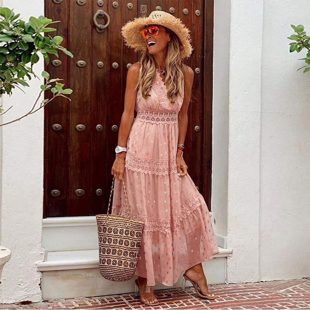 Mira Maxi Dress for Women Wedding Guest Look