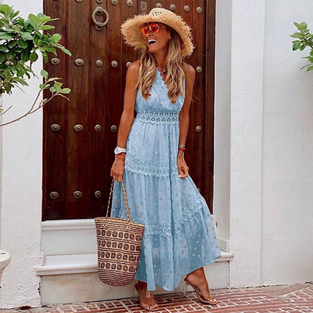 Mira Maxi Dress for Women Wedding Guest Look