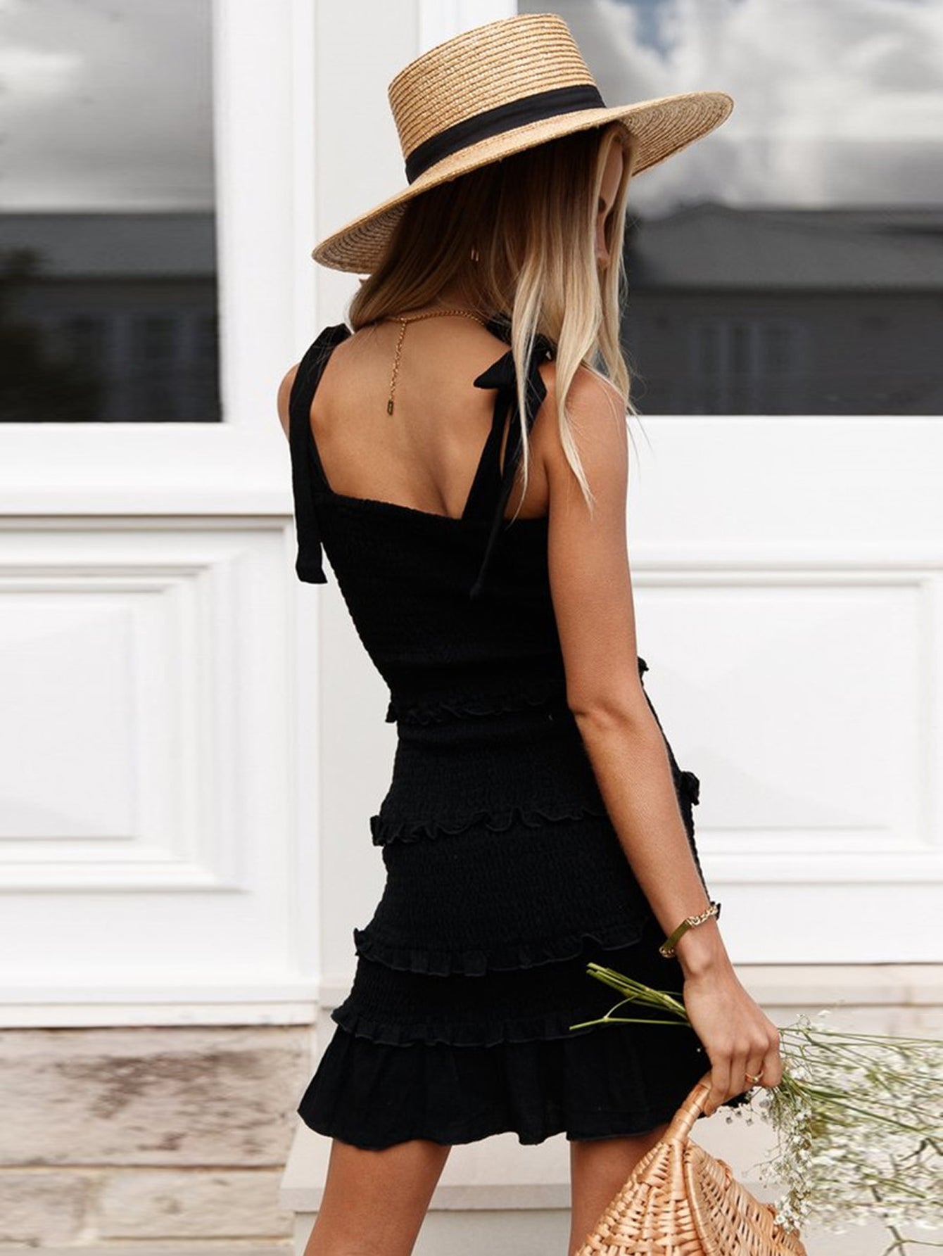 Shoulder Knot Cami Dress