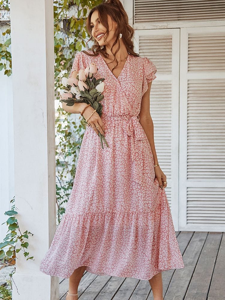 Amira Effortless Chic Floral Maxi Dress Signature Edit