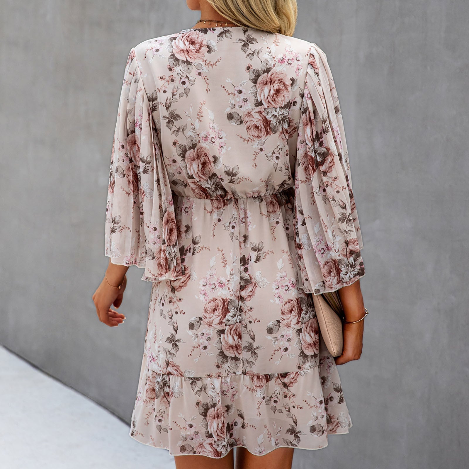 Harajuku Flower Smocked Dress