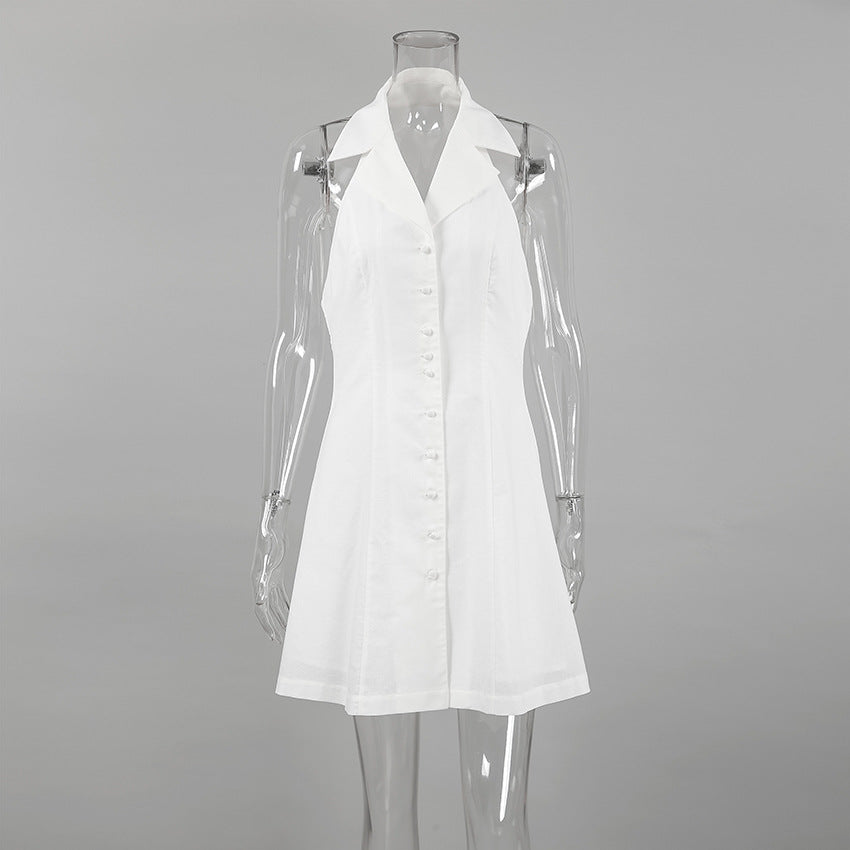 Mini Gatiss Dress White