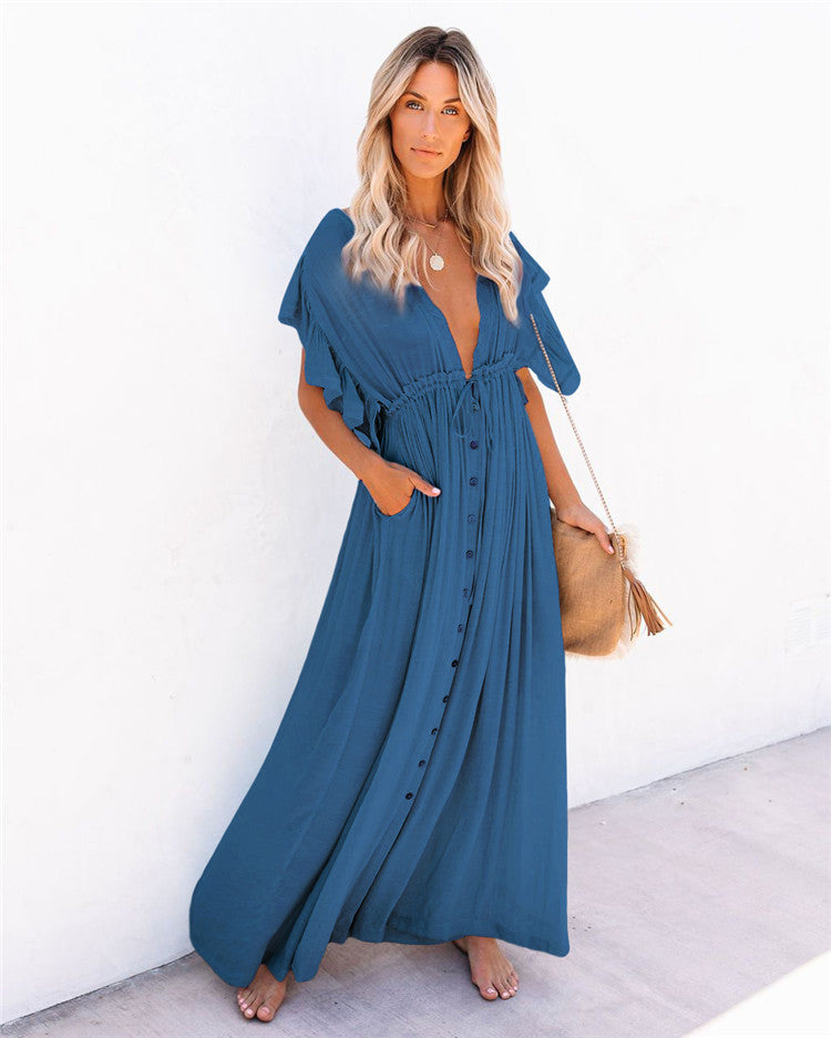 Woven Queenie Shimmer Midi Dress Teal