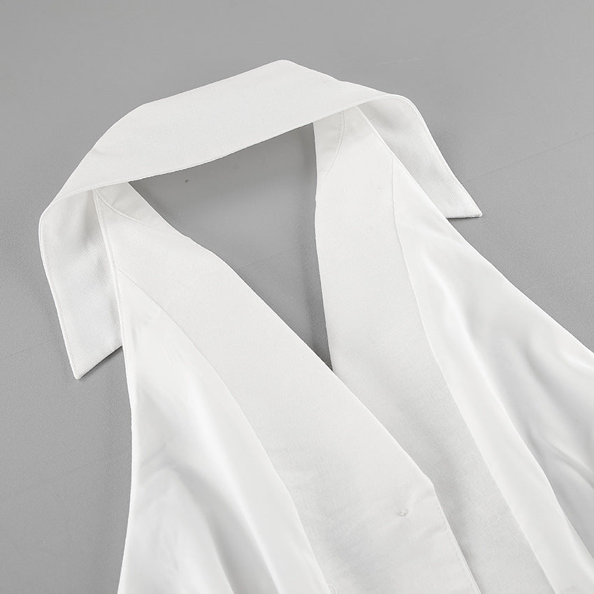 Mini Gatiss Dress White