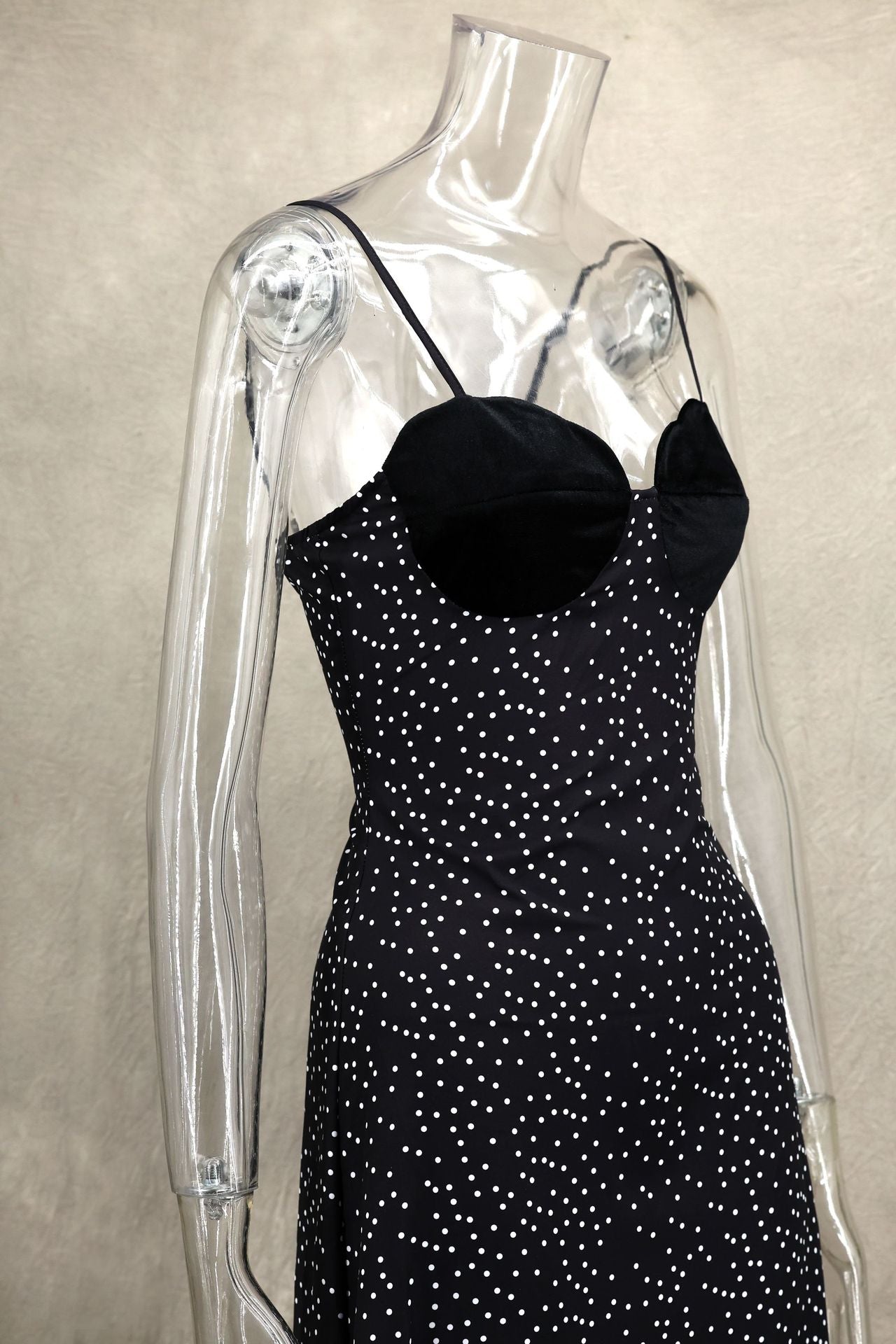 Midi Inkwave Dress Black