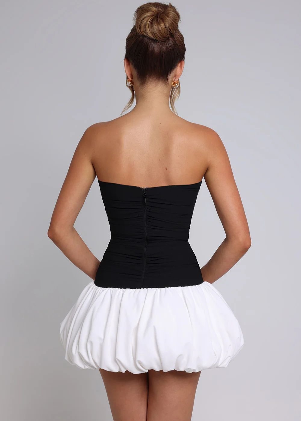 Allure Scarlet Strapless Mini Dress