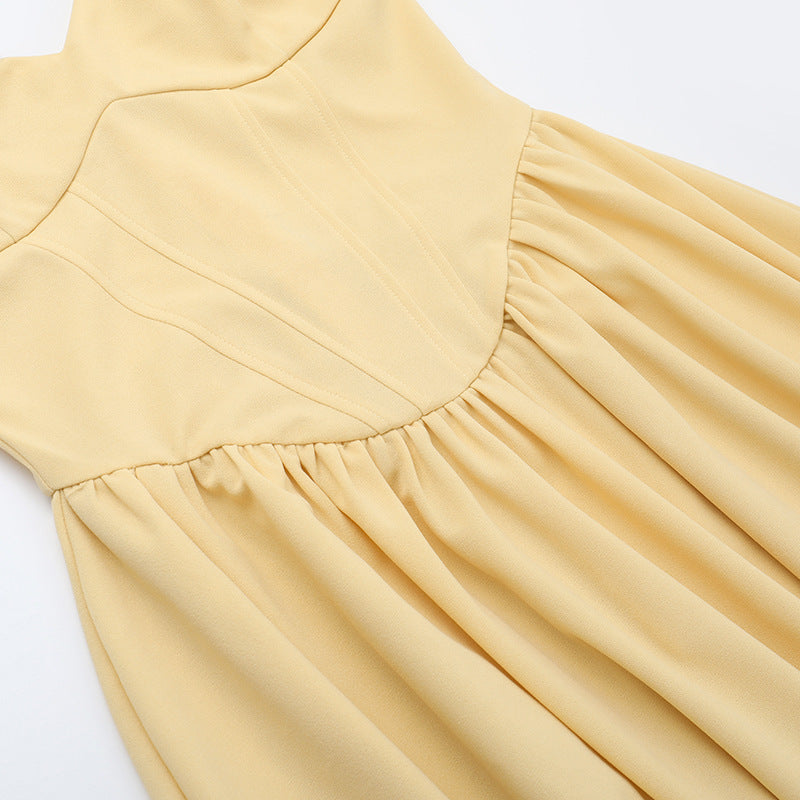 Midi Sampson Dress Yellow
