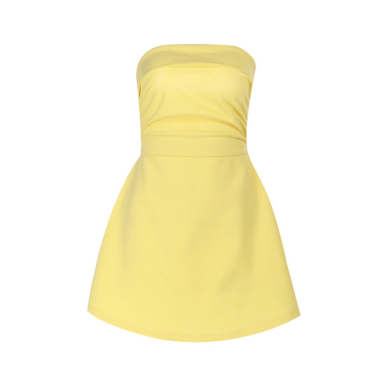 Mini Tansy Dress Yellow