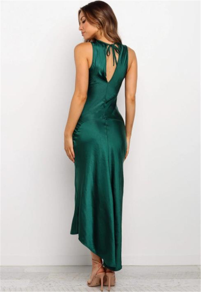 Modal Laken Blend Sleeveless Midi Dress Sage