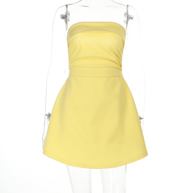 Mini Tansy Dress Yellow