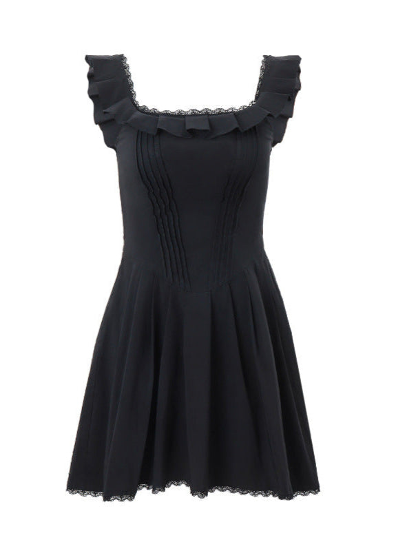 Charm Midnight Ruffled Corset Mini Dress