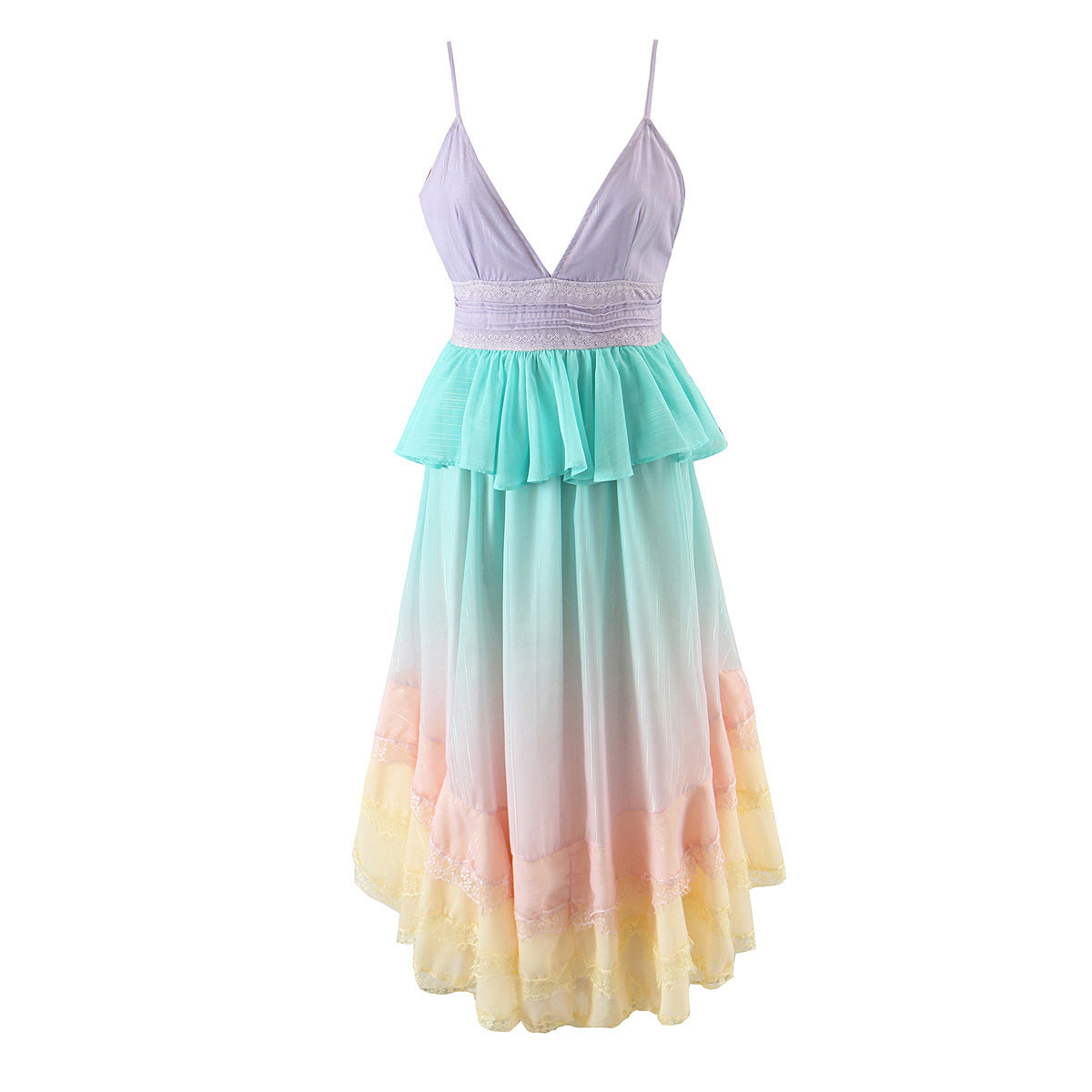 Ruffle Augustin Tiered Midi Dress