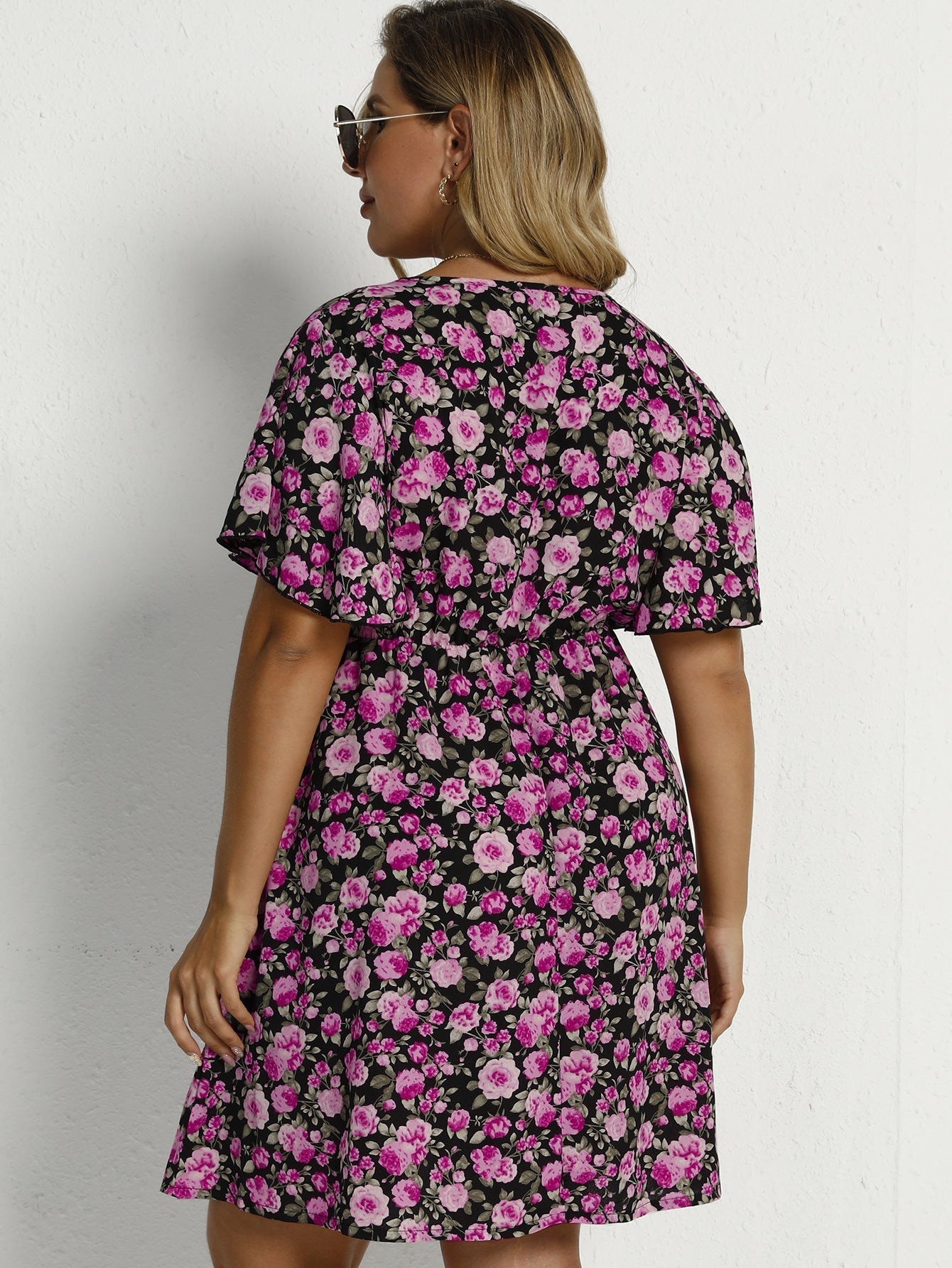 Printed Sutton Tie Dress FINAL