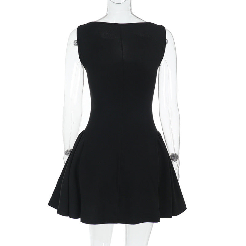 Mini Viola Dress Black