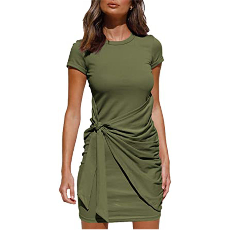 Honey My Tie Dress Emerald
