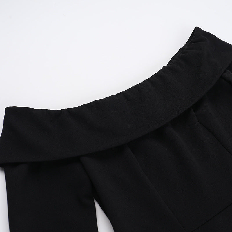 2.0 Barbara Off Shoulder Mini dress Black