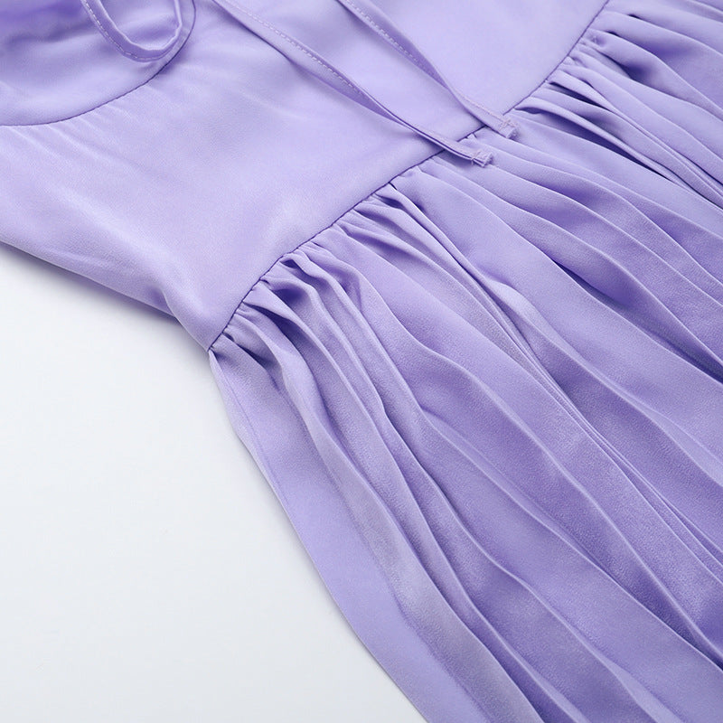 Midi Wisteria Dress Purple