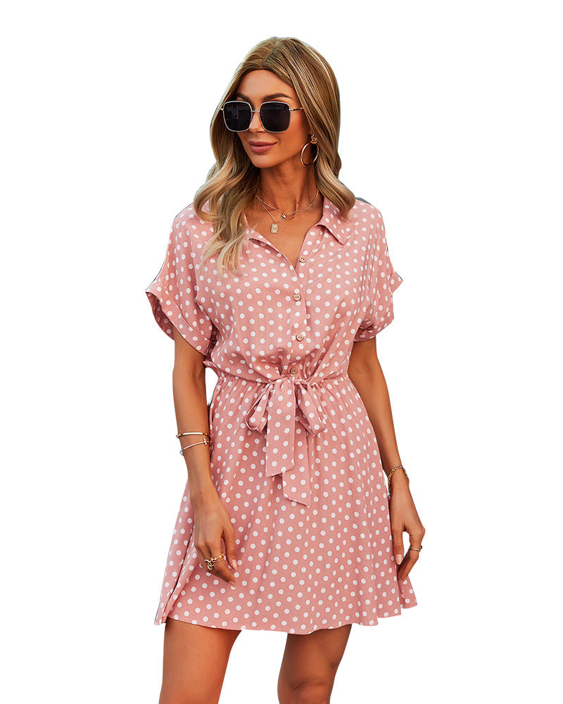 Polka Playful Dot Versatile Kimono Dress