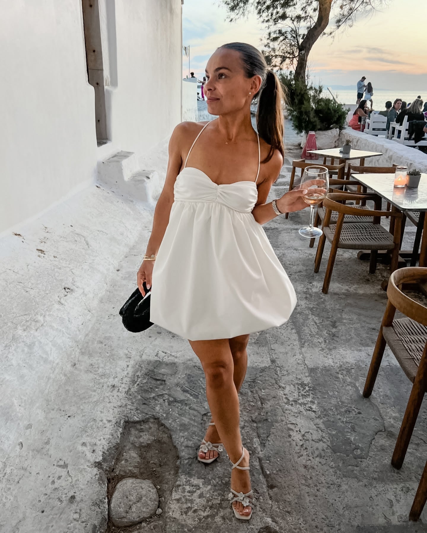 Mini Morana Dress White