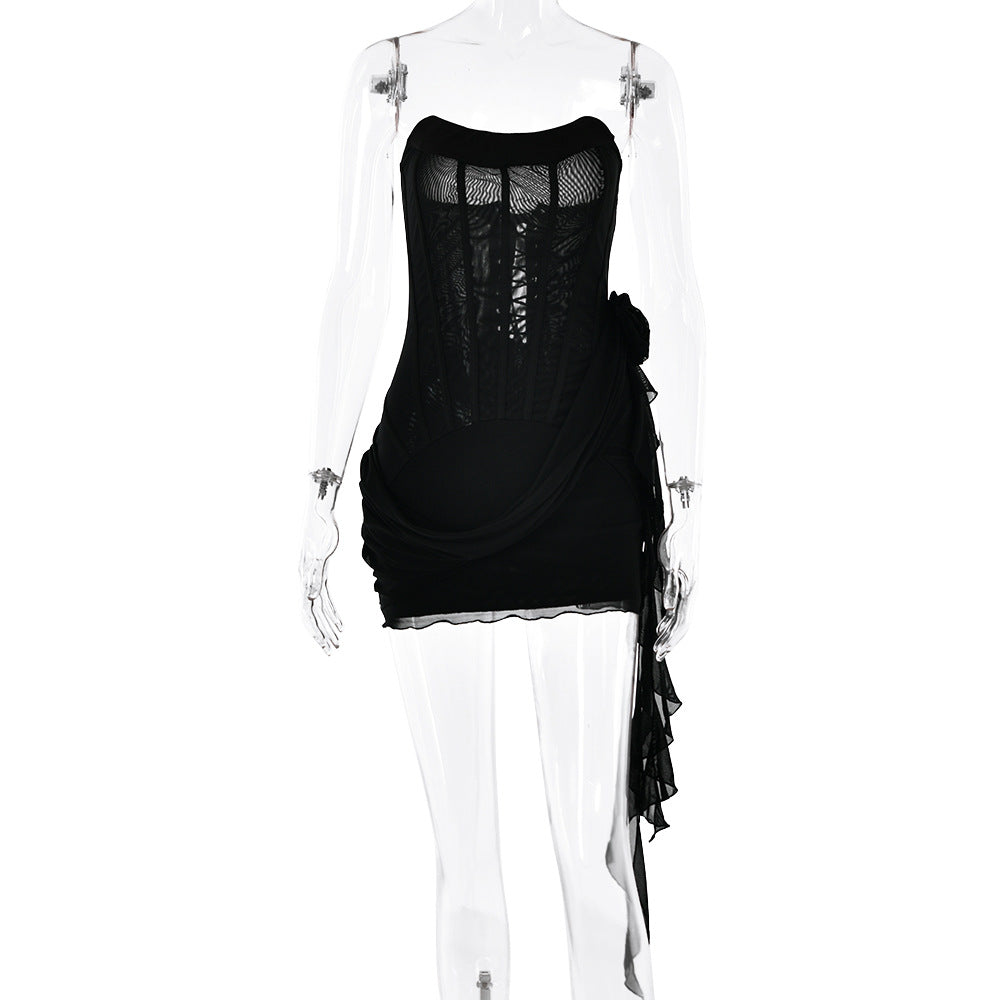 Mini Lorene Dress Black