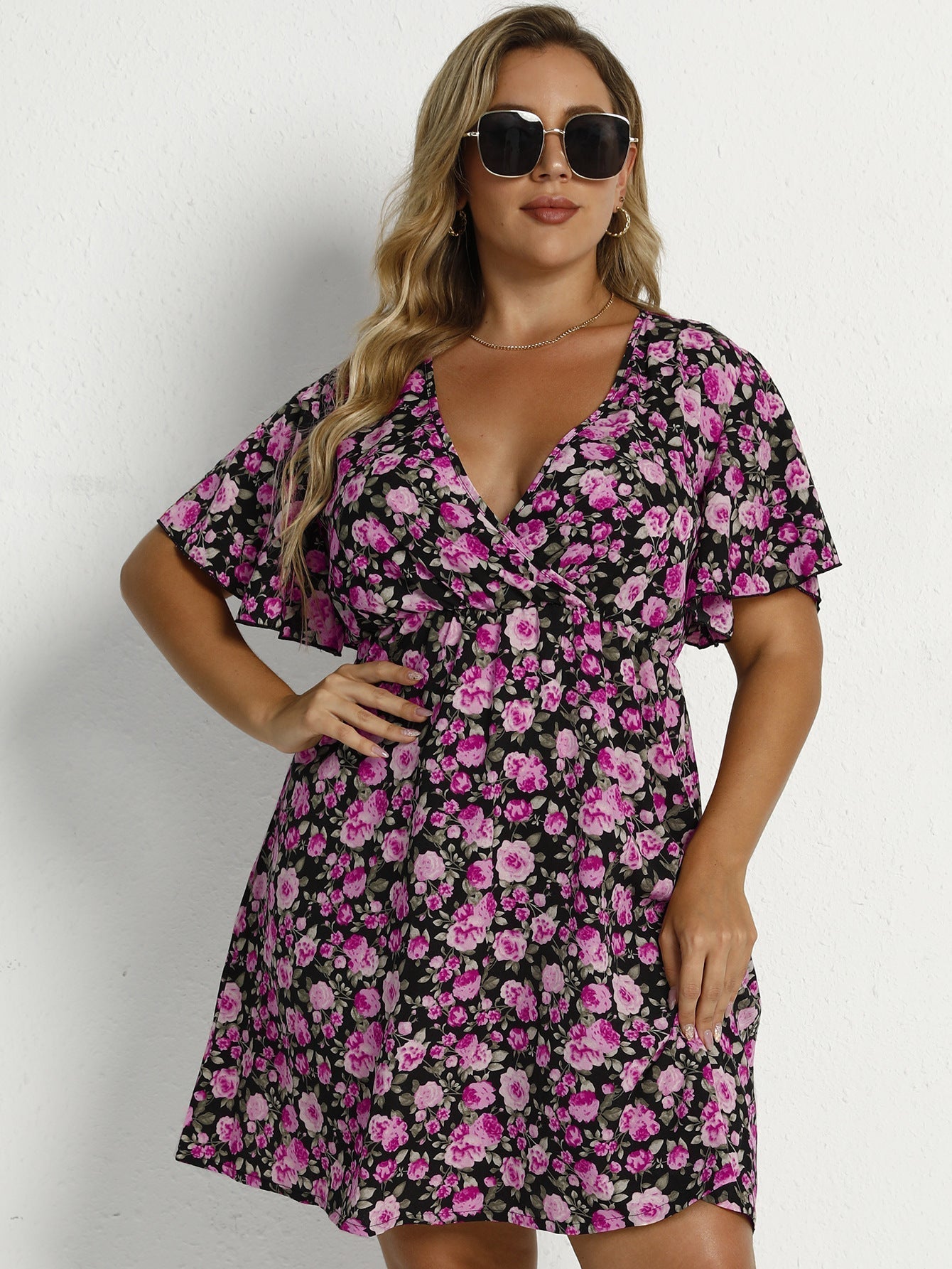 Printed Sutton Tie Dress FINAL