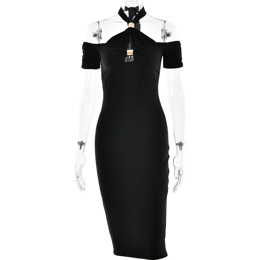 Midi Mella Dress Black