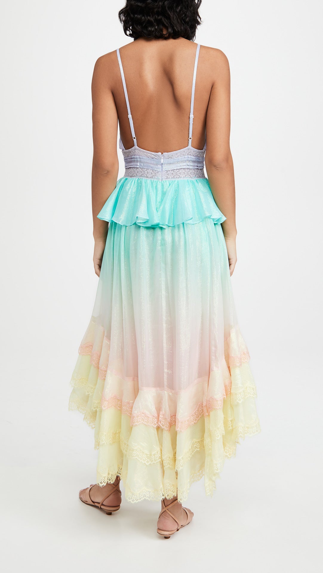 Ruffle Augustin Tiered Midi Dress