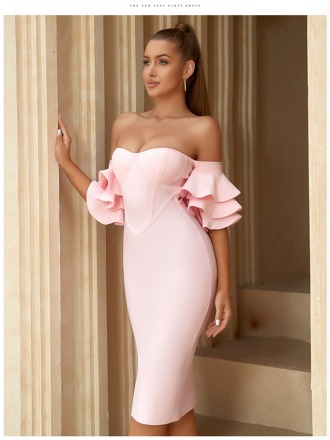 Bandage Dress Refined Party Annual Party Party Evening Dress Bridesmaid Dress