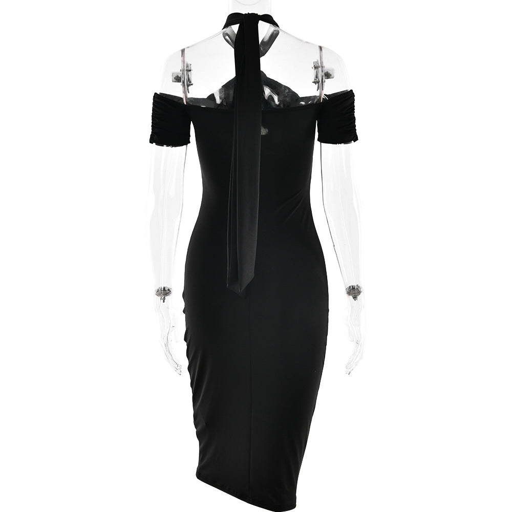 Midi Mella Dress Black