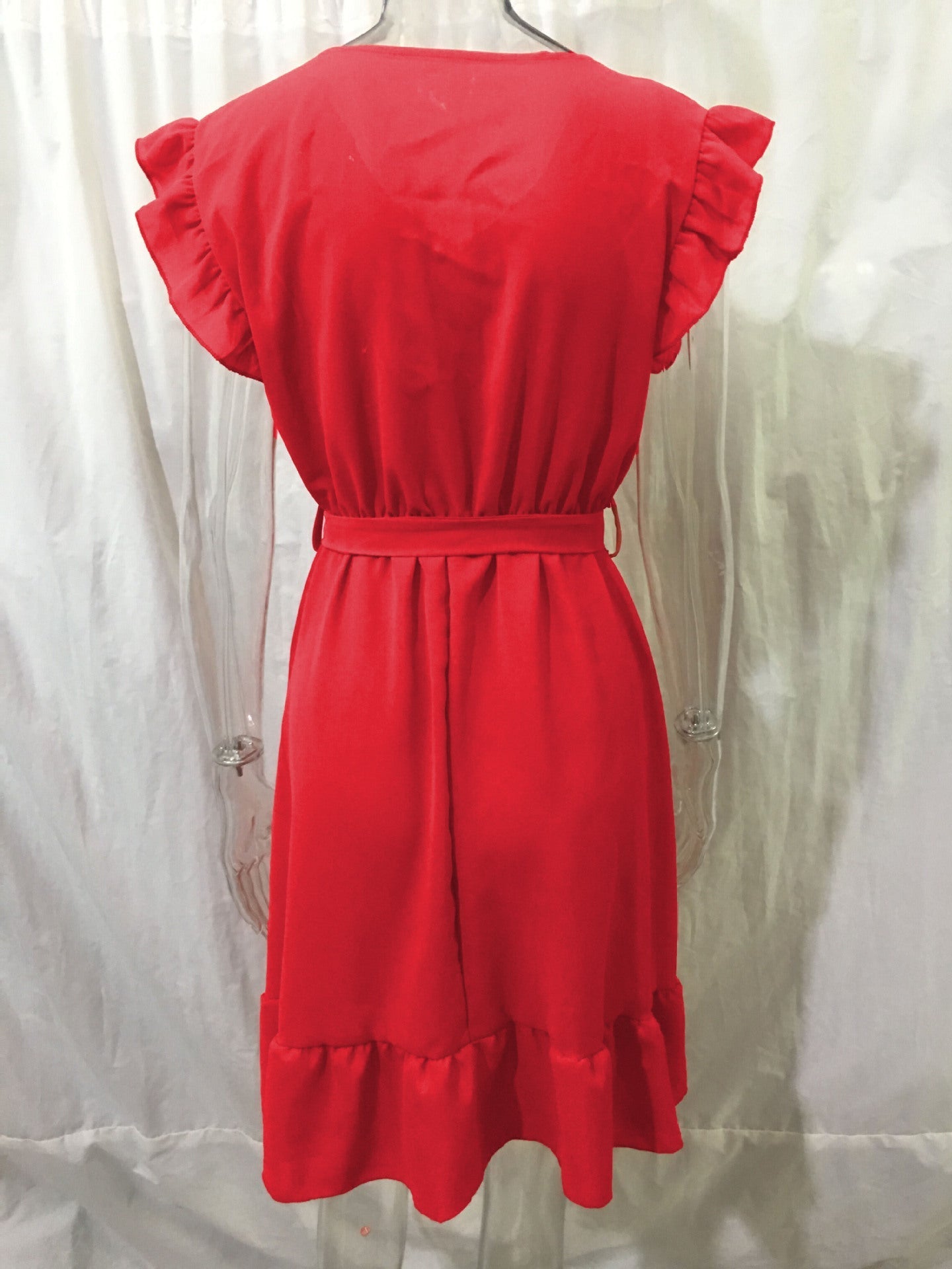 Cotton Alethea Blend Babydoll Dress Amber